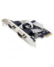 Контроллер PCI-Express 1x to 2xCOM (RS-232) controller